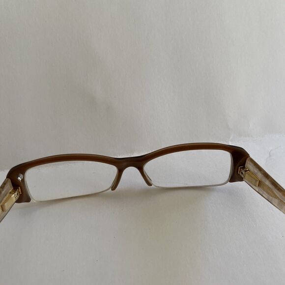 Furla Eyeglasses Viven 4528 Col 6EJ Designer Frames Only Brown 52-15-140 - Picture 6 of 6